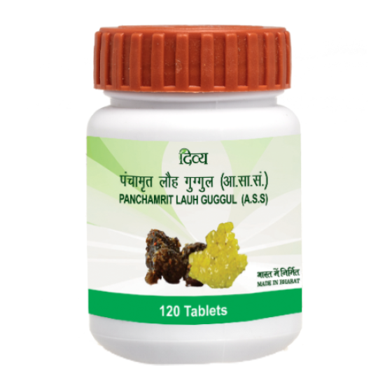 Panchamrit Lauh Guggul 120 Tabs - Natural Ayurvedic Supplement