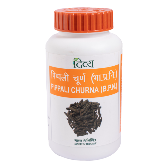 Divya Pippali Churna 100 g - Ayurvedic Herbal Powder for Wellness