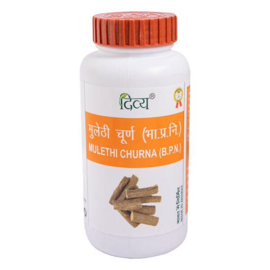 Divya Mulethi Churna 100 gm - Natural Herbal Support