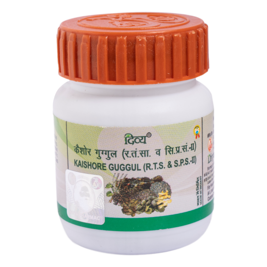 Divya Kaishore Guggul 40 g - Herbal Supplement for Well-being