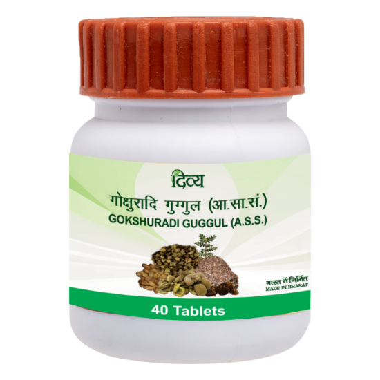 Divya Gokshuradi Guggul 20 g - Ayurvedic Herbal Supplement