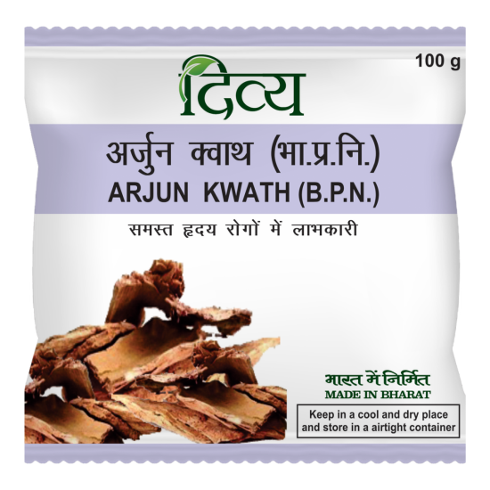 Divya Arjun Kwath 100 g - Herbal Infusion for Well-being