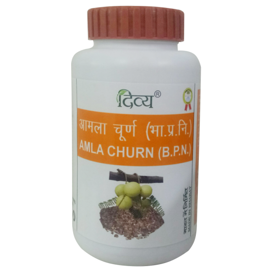 Divya Amla Churna 100 g - Herbal Supplement for Digestive Health