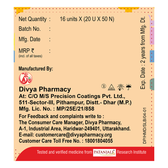 Divya Healom Medicate Dressing 50x20 4 g - Reliable Medical Solution
