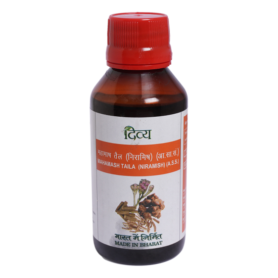 Divya Mahamash Taila 100 ml - Premium Herbal Oil for Skin & Hair