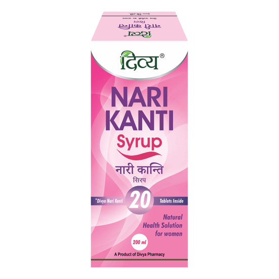 Divya Nari Kanti Syrup 200 ml - Herbal Wellness for Women