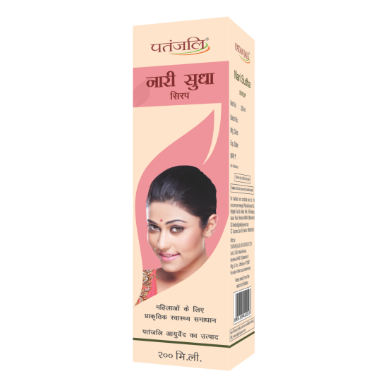 Patanjali Nari Sudha Syrup 200 ml - Herbal Support for Women's Wellness