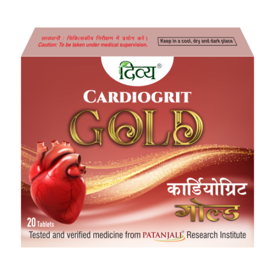 Divya Cardiogrit Gold Tablet - Natural Dietary Supplement