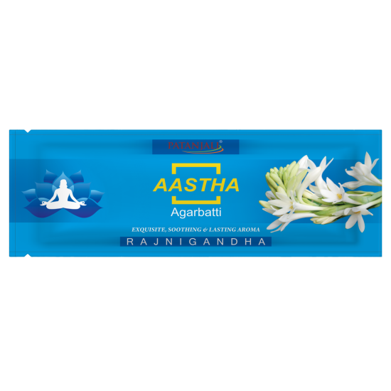 Aastha Agarbatti Rajnigandha 25g - Premium Incense Sticks
