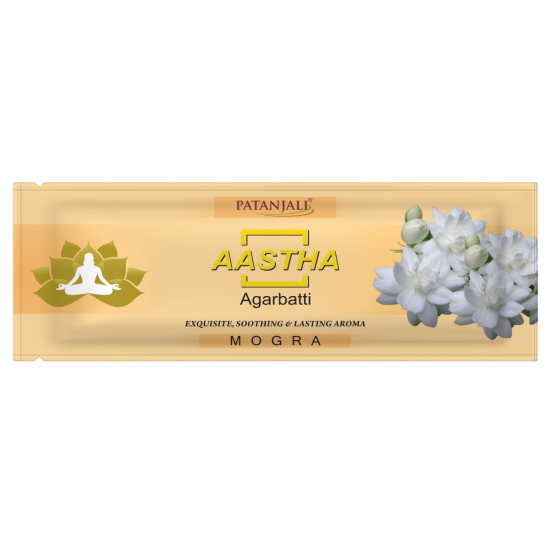 Aastha Agarbatti Mogra 25 g - Captivating Mogra Fragrance