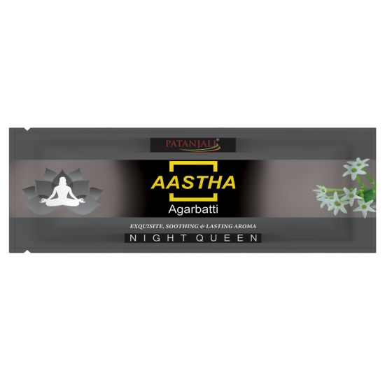 Aastha Agarbatti Rat Ki Rani 25 g - Enchanting Aroma