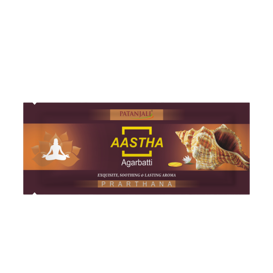 Aastha Agarbatti Prarthana 25 g - Divine Fragrance for Spiritual Experience