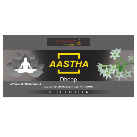 Aastha Rat Ki Rani Dhoop 10 Stick 61 g - Soothing Aroma