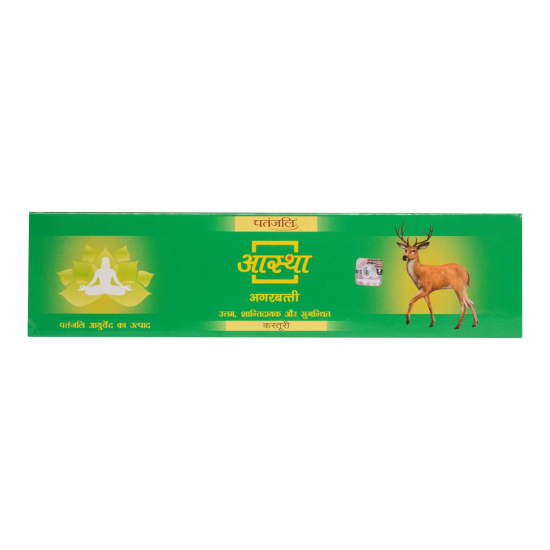 Aastha Agarbatti Kasturi 75 g - Enchanting Fragrance