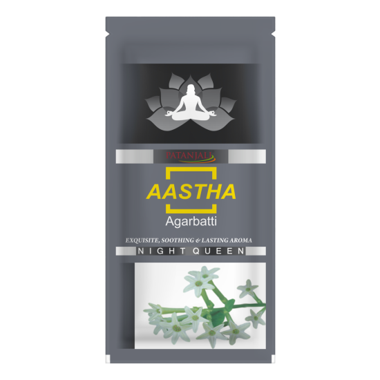 Aastha Agarbatti Raat Ki Rani 150 g - Captivating Floral Incense