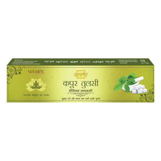 Aastha Prem Agarbatti Kapoor Tulsi - Divine Fragrance Incense Sticks