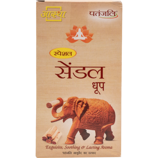 Aastha Special Sandal Dhoop - Tranquil Sandalwood Incense