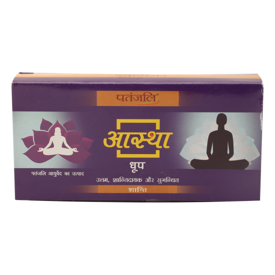 Aastha Shanti Dhoop 10 Stick 50g - Soothing Aromatic Experience