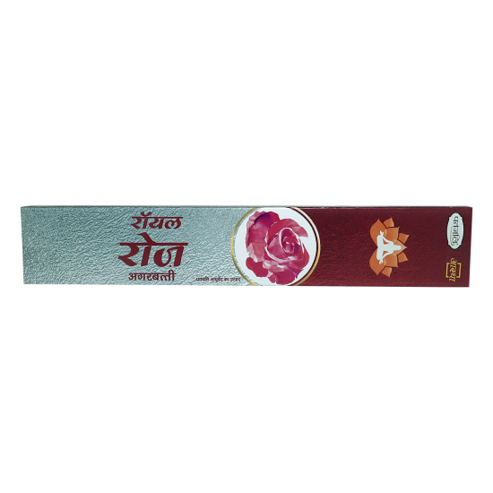 Aastha Royal Rose Agarbatti 16 g - Enchanting Fragrance for Relaxation