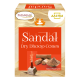 Aastha Sandal Dry Dhoop Cone 20g - Soothing Sandalwood Aroma