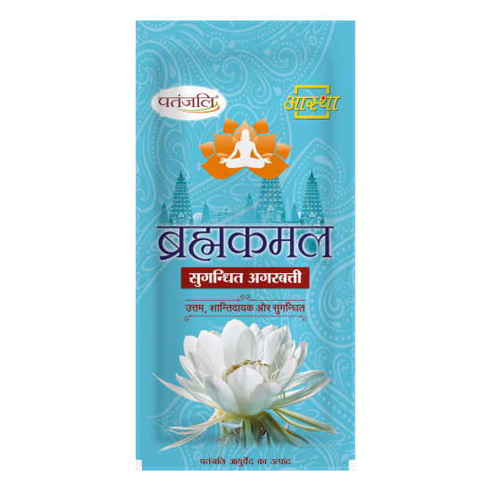 Aastha Agarbatti Brahmkamal 120 g - Divine Fragrance