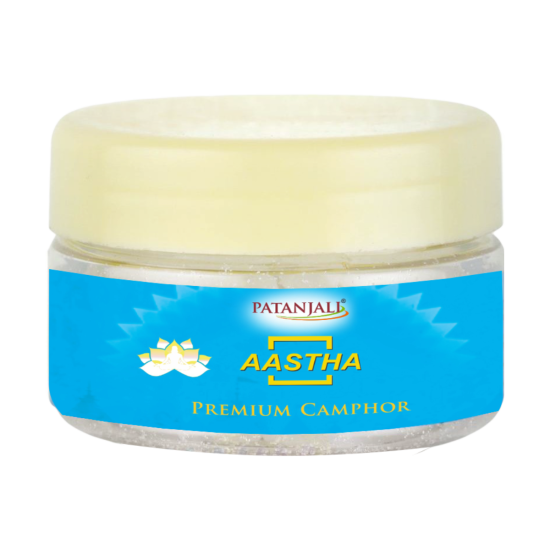 Aastha Camphor 25 g - Versatile Aromatic Experience