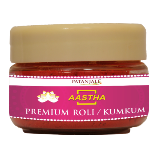 Aastha Premium Roli Kumkum 25 g - Traditional Sacred Offering