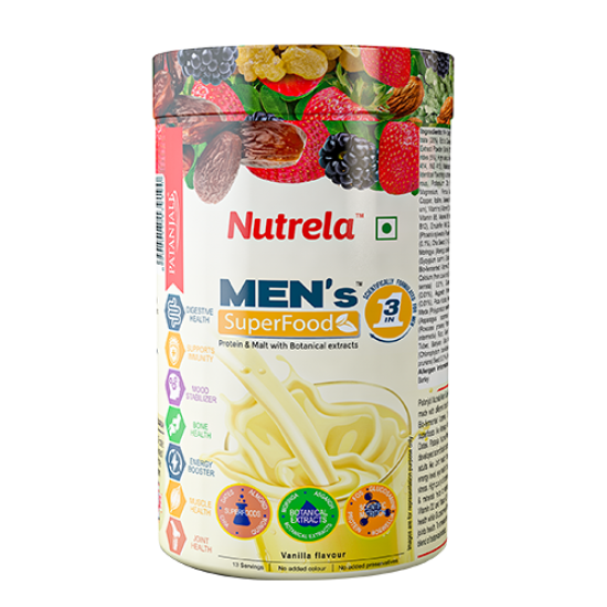 Patanjali Nutrela Men's Superfood 400 g - Essential Nutrition for Men