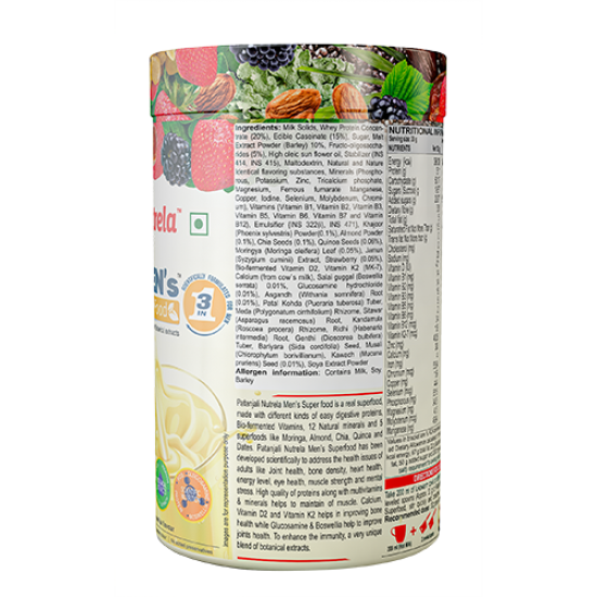 Patanjali Nutrela Men's Superfood 400 g - Essential Nutrition for Men