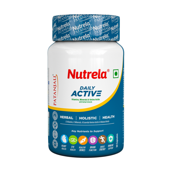 Patanjali Nutrela Daily Active Capsule 23g - Boost Your Energy Naturally