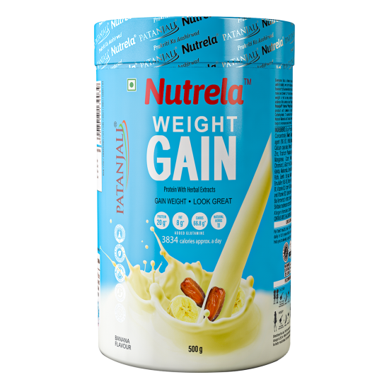 Patanjali Nutrela Weight Gain 500g - Support Your Weight Gain Journey