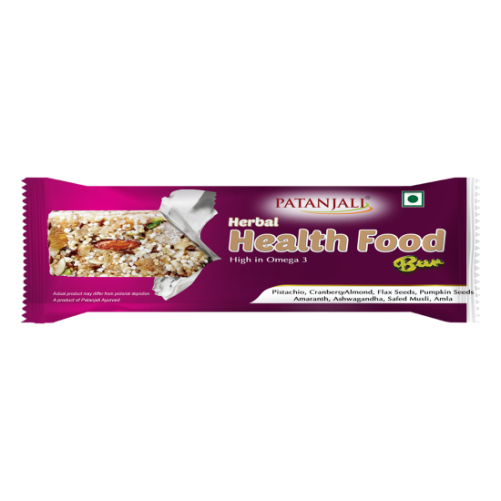 Patanjali Herbal Health Food Bar 35 g - Nutritious & Delicious Snack