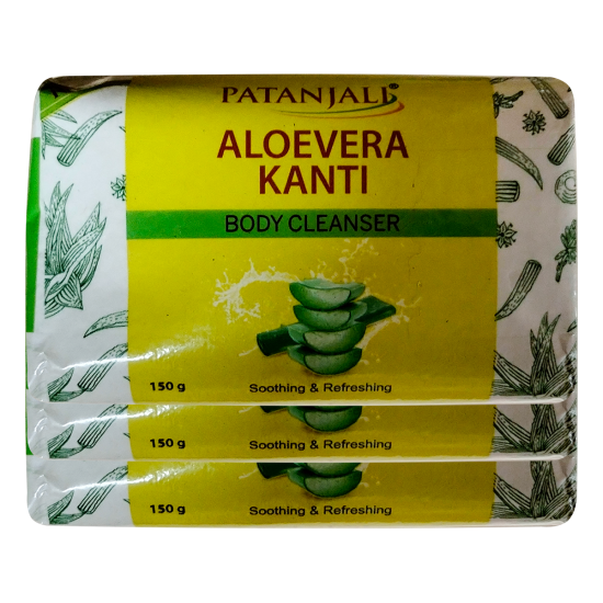 Aloevera Kanti Body Cleanser Monthly Pack 150 g - Gentle & Refreshing