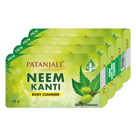 Patanjali Neem Kanti Body Cleanser - Natural Herbal Soap