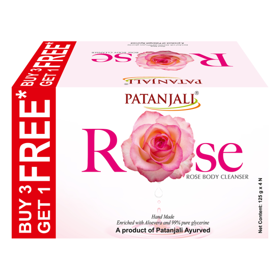 Patanjali Rose Body Cleanser - Refreshing Natural Cleanser