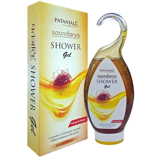 Patanjali Saundarya Shower Gel 250 ml - Refreshing Cleanse