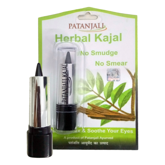 Patanjali Herbal Kajal 3 g - Natural Eye Enhancement