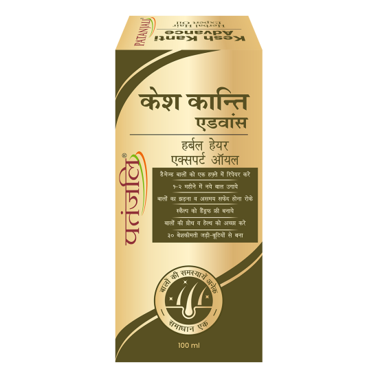 Patanjali Kesh Kanti Advance Herbal Hair Expert Oil 100 ml - Nourishing Herbal Formula