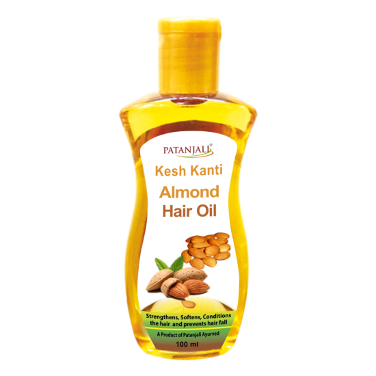 Patanjali Almond Hair Oil 100 ml - Nourishing Hair Care