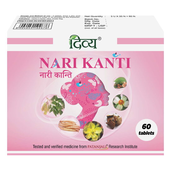 Divya Nari Kanti 3 U X 20 N 34 g - Enhance Women's Well-being