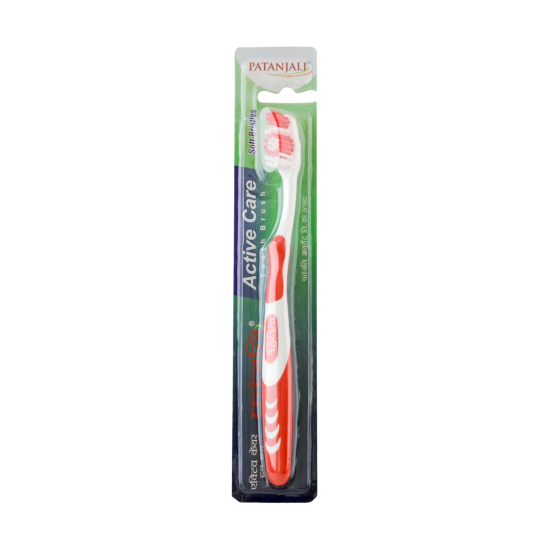 Patanjali Active Care Tooth Brush - Soft Bristles for Effective Cleaning