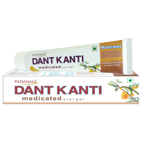 Patanjali Dant Kanti Medicated Toothpaste 100 g - Natural Oral Care Solution