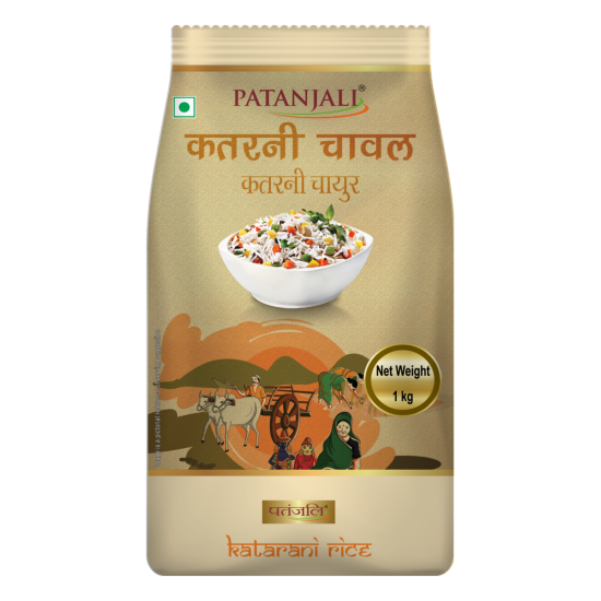 Patanjali Katarani Rice 1 kg - Premium Quality for Culinary Delight