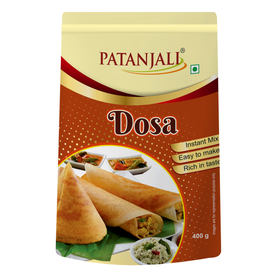 Patanjali Dosa Instant Mix 400 g - Authentic South Indian Flavor
