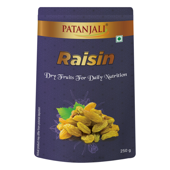 Patanjali Raisins Kishmish 250g - Premium Quality and Natural Sweetness