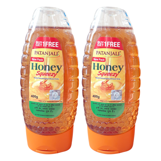 Honey Squeeze 400 G 1 1 Combo - Pure Natural Honey