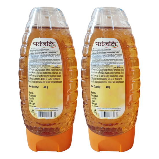 Honey Squeeze 400 G 1 1 Combo - Pure Natural Honey