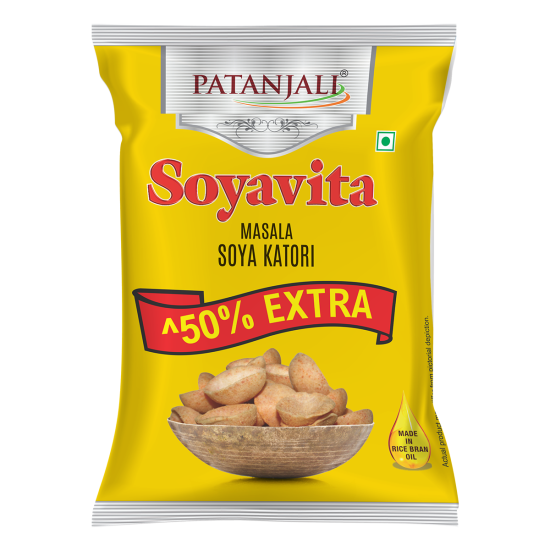 Patanjali Soyavita Masala Soya Katori - Flavorful & Nutritious Snack