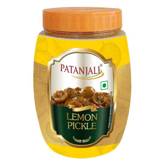 Patanjali Lemon Pickle 500 g - Tangy & Authentic Flavor