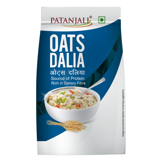 Patanjali Oats Dalia 200 g - Wholesome & Nutritious